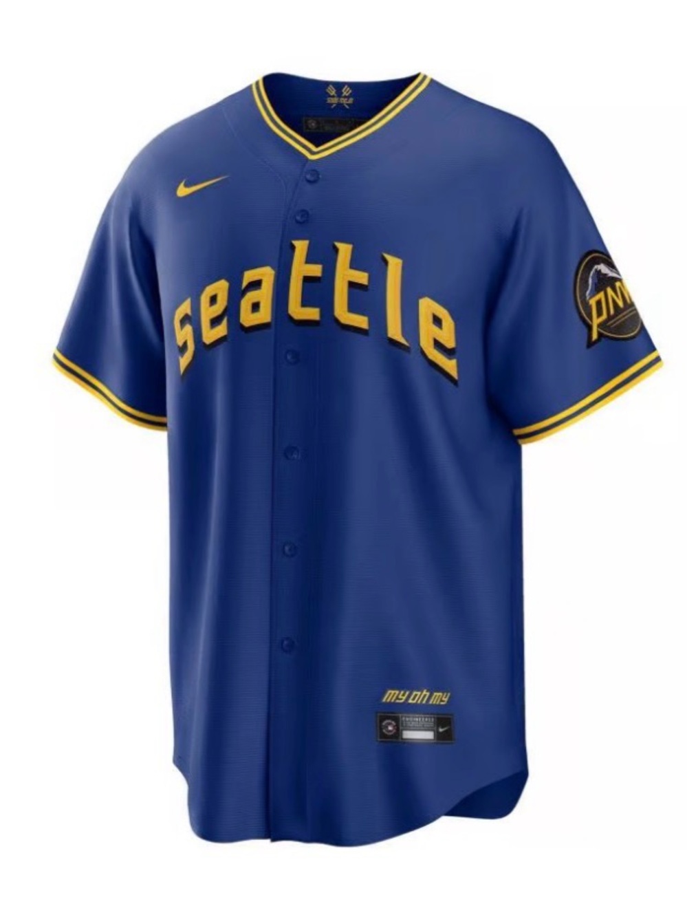 Nike Authentic Seattle Mariners City Connect Jersey Size XL